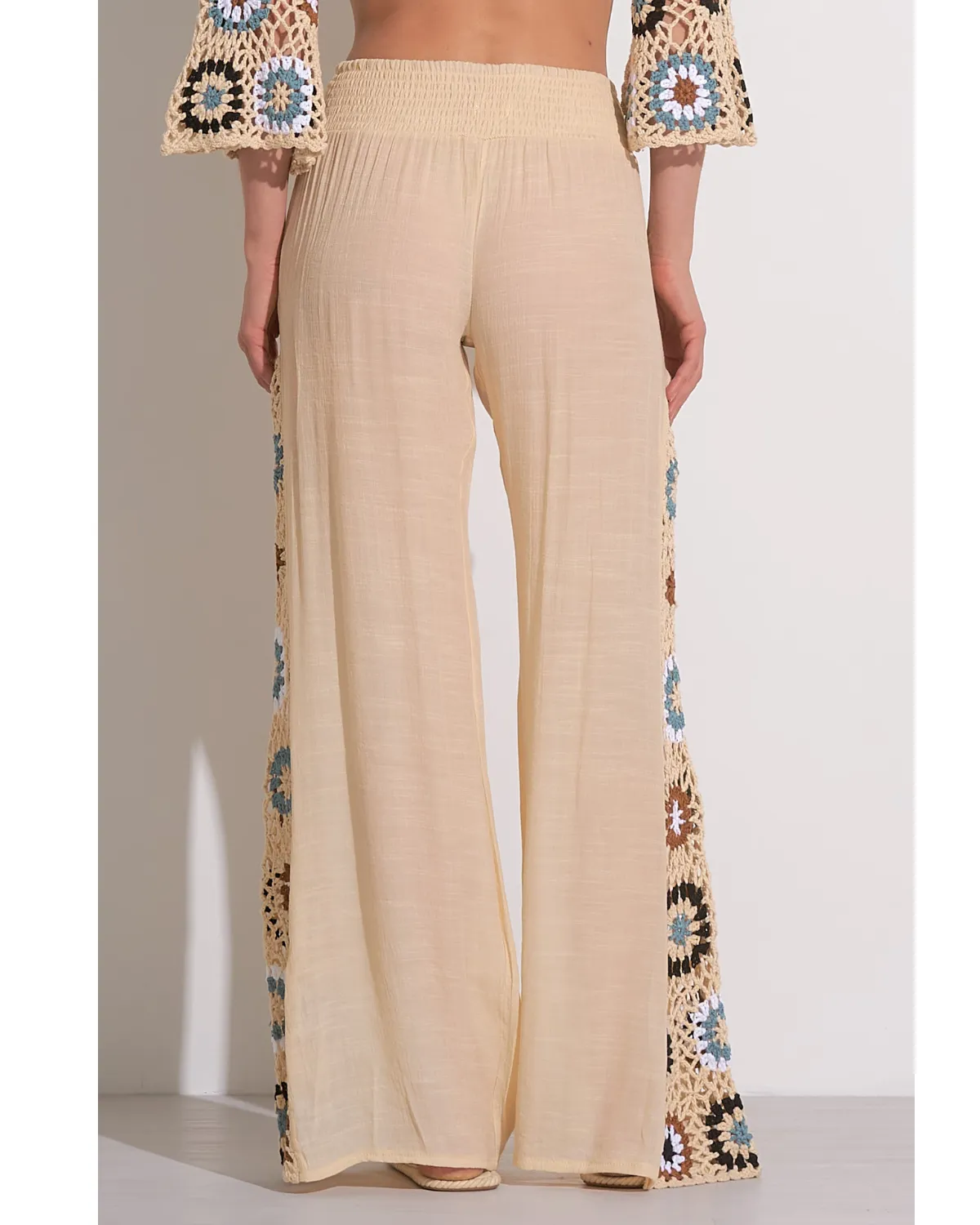 2024 Elan Crochet Side Cover Up Pant - Crc2191 - Available in Multiple Colors