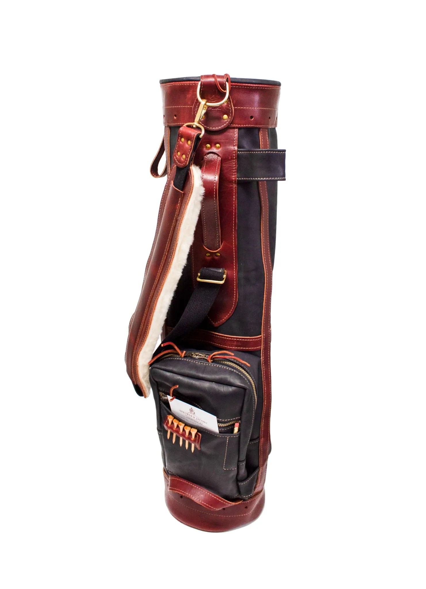 Sunday Style Golf Bag - Premium Leather