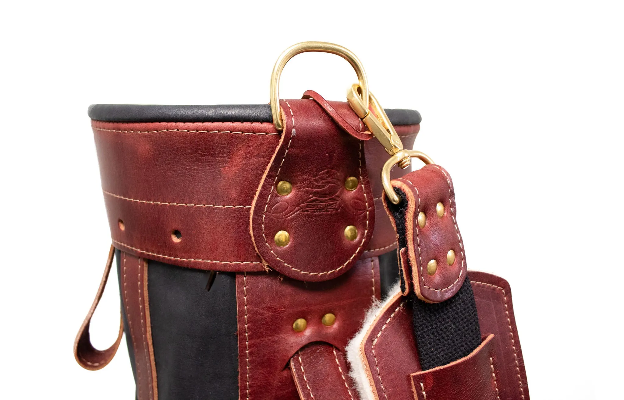 Sunday Style Golf Bag - Premium Leather