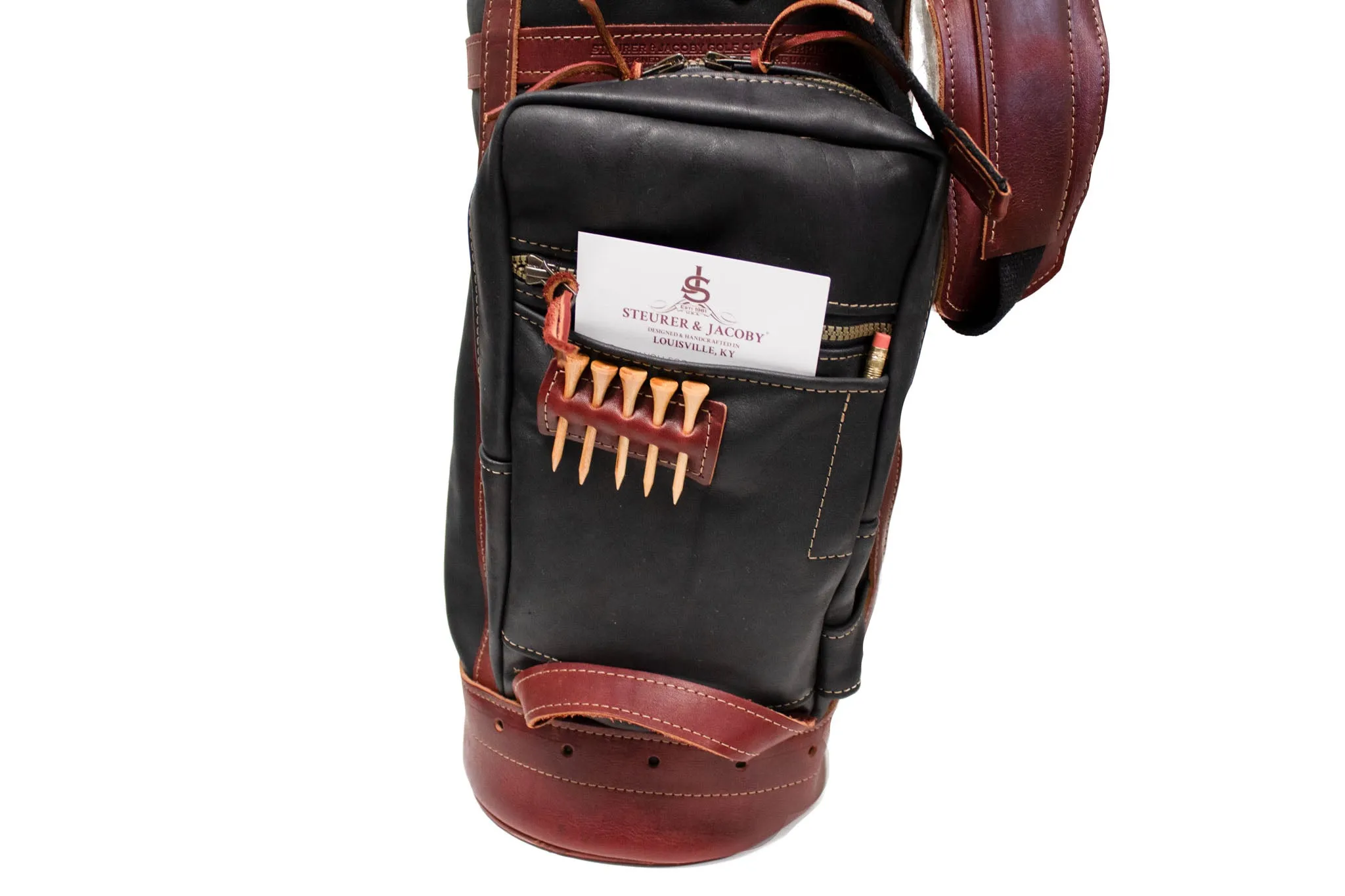 Sunday Style Golf Bag - Premium Leather