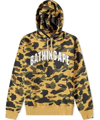 A Bathing Ape Men's 1st Camo Pullover Hoody