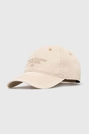 Beige Cotton Washed Baseball Cap by AAPE