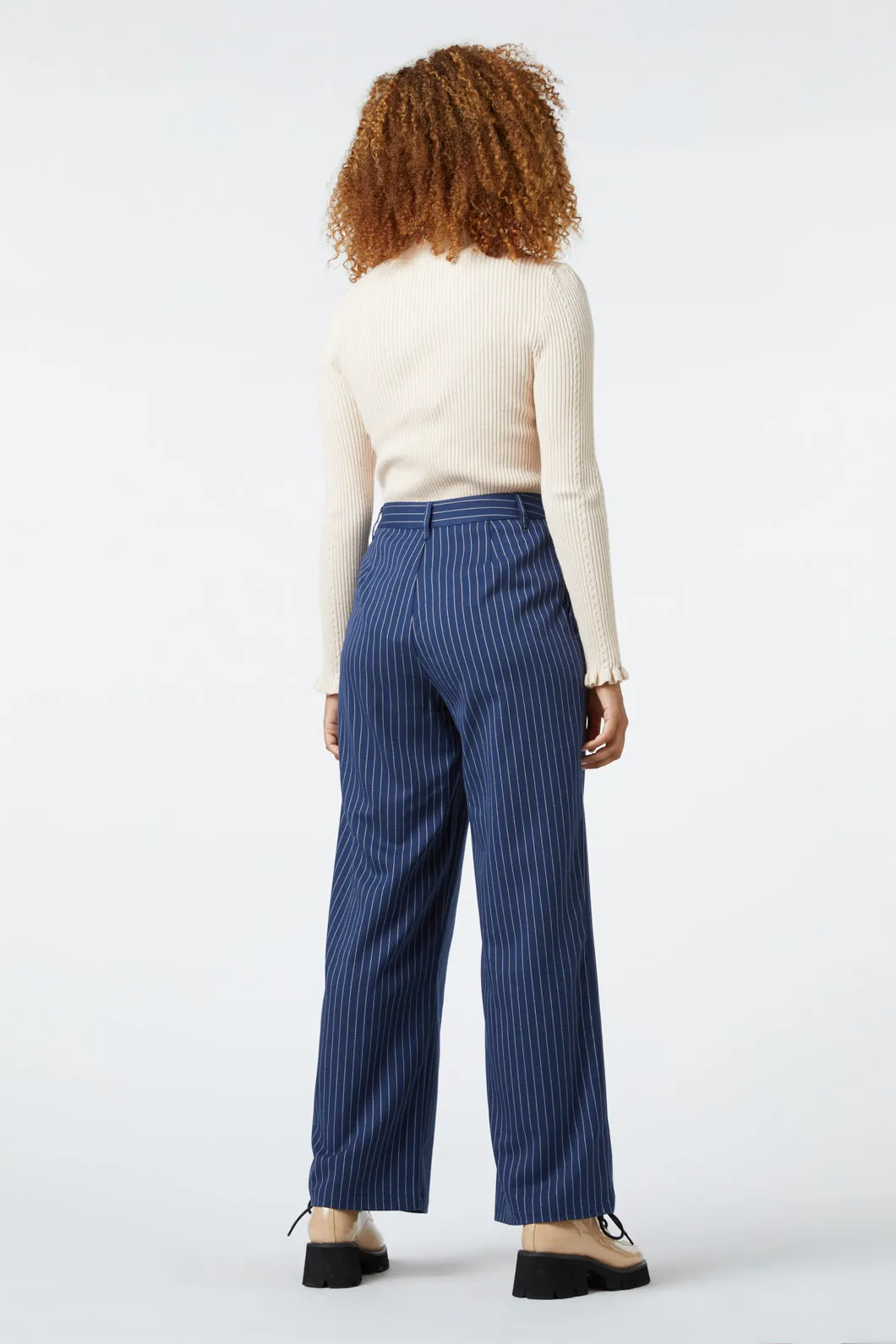 Pinstripe Abigail Pant