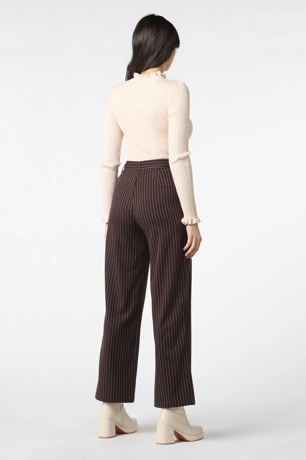 Pinstripe Abigail Pant