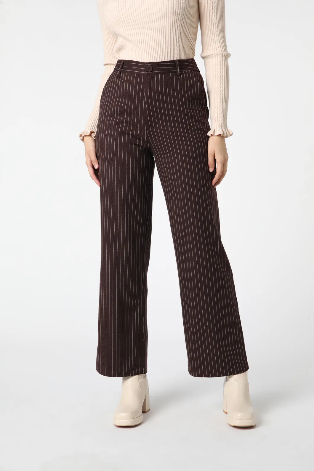 Pinstripe Abigail Pant