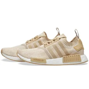 Adidas NMD R1 Primeknit Glitch Camo Linen Khaki Off White