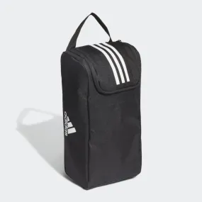 Black and White Adidas Tiro Shoe Bag with Primegreen Technology