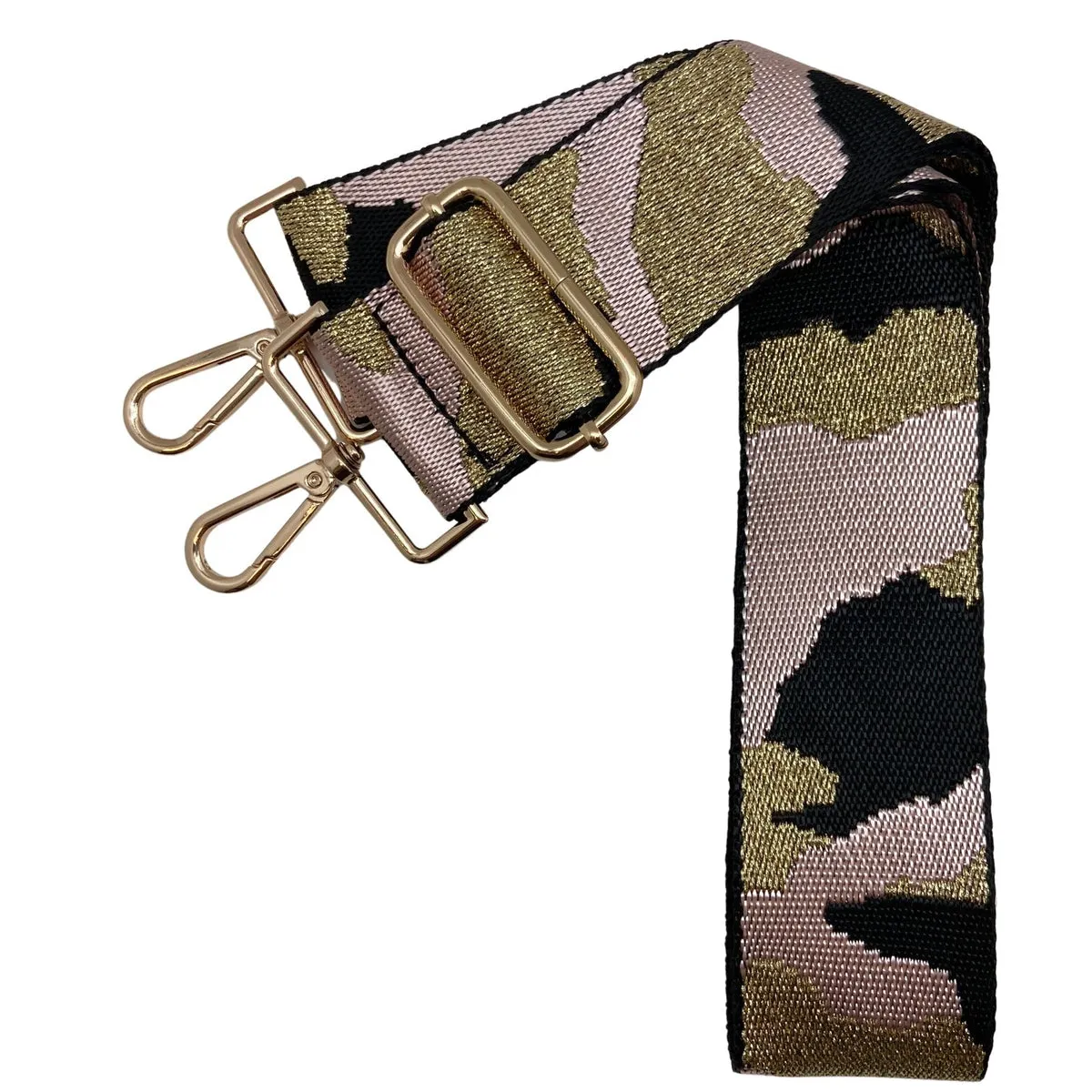 Metallic Camo Adjustable Bag Strap