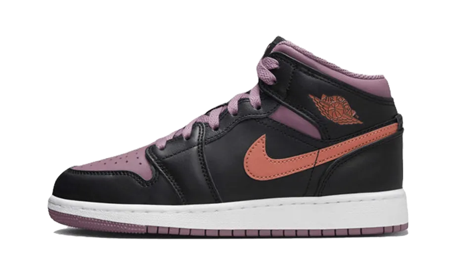 Air Jordan 1 Mid Black Sky J Mauve - Shop Now