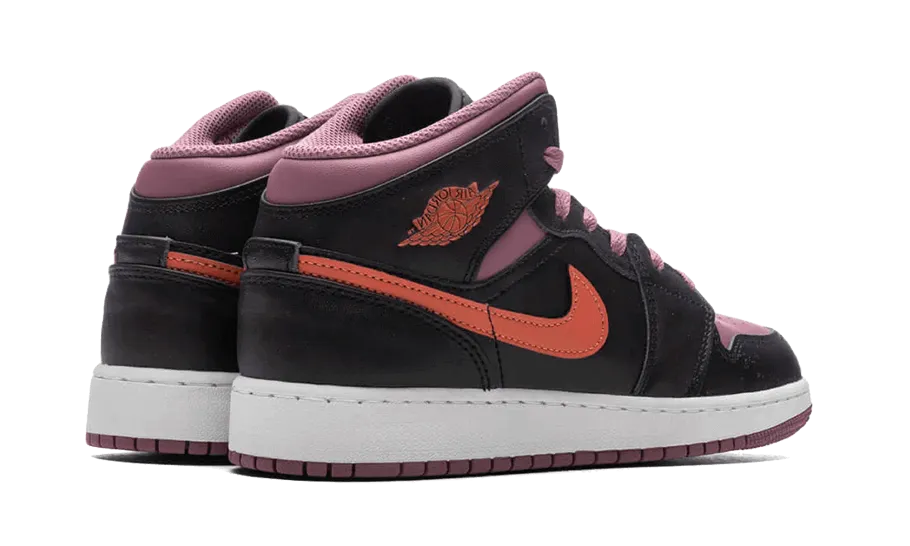 Air Jordan 1 Mid Black Sky J Mauve - Shop Now