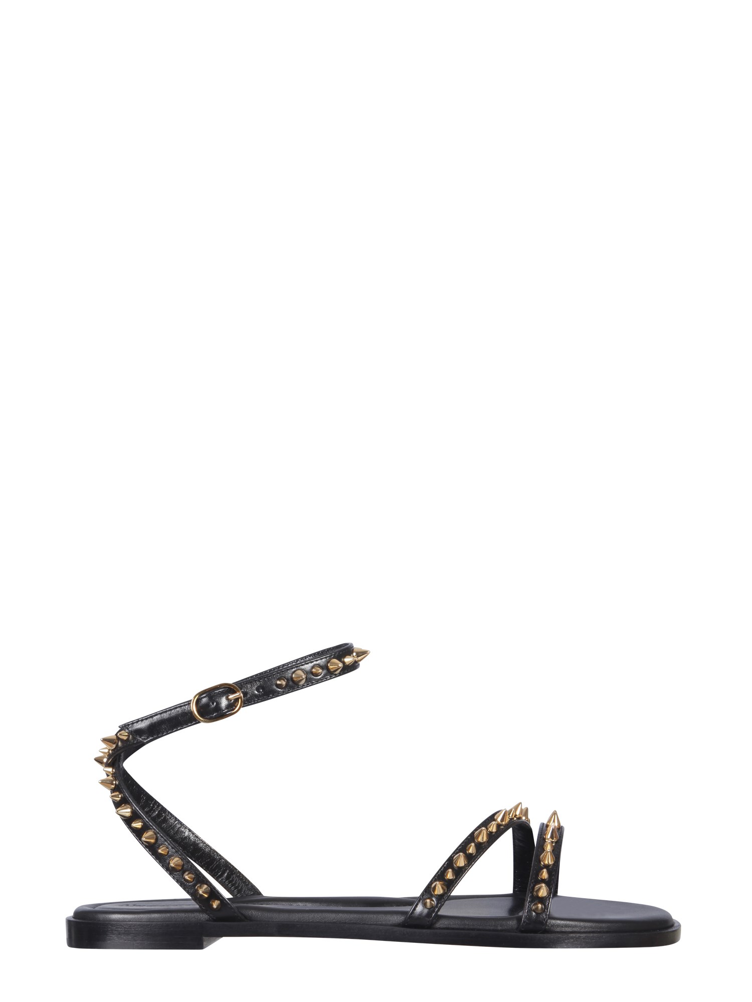 Alexander McQueen Leather Studded Sandals