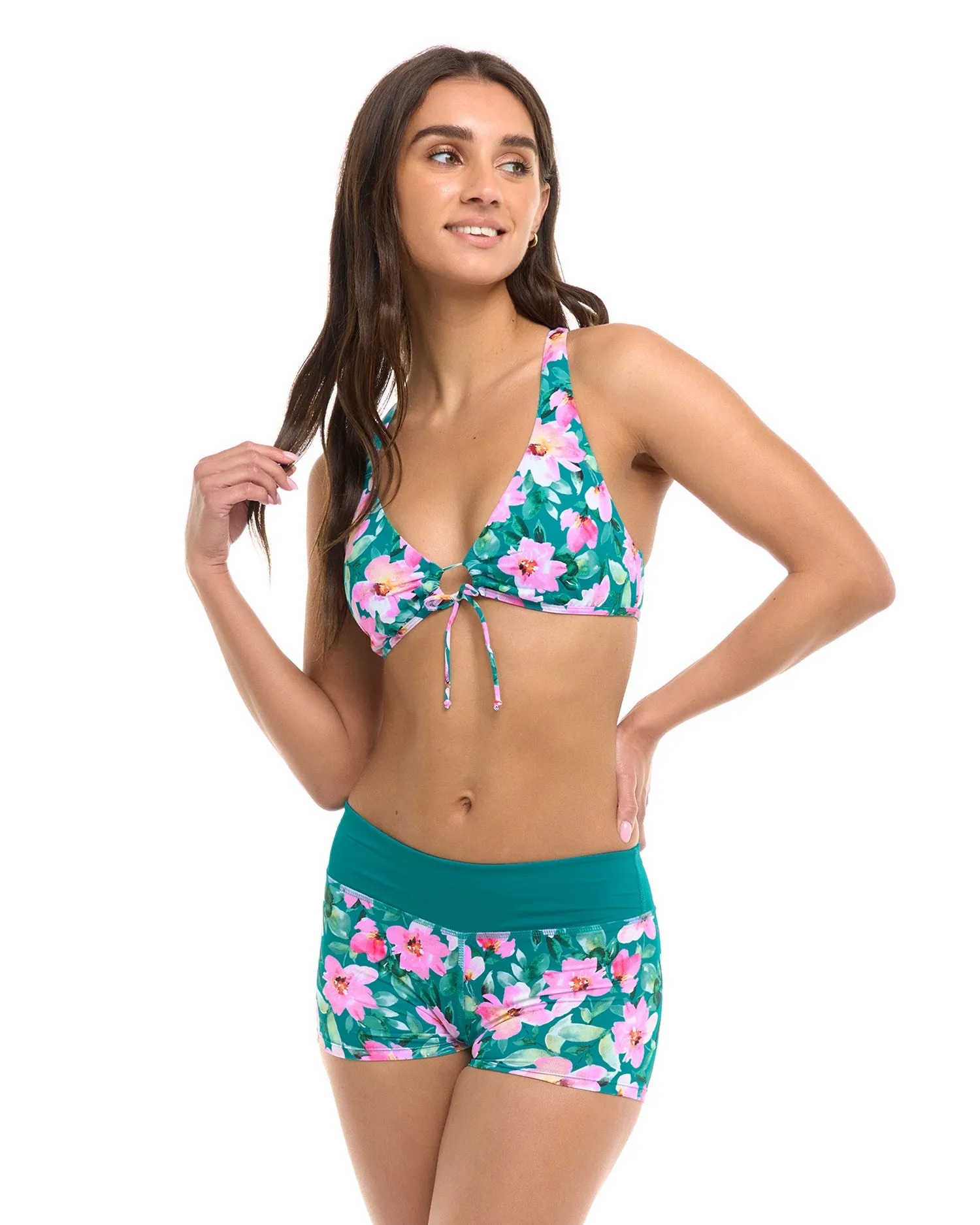 Tropical Paradise Alina Swim Shorts