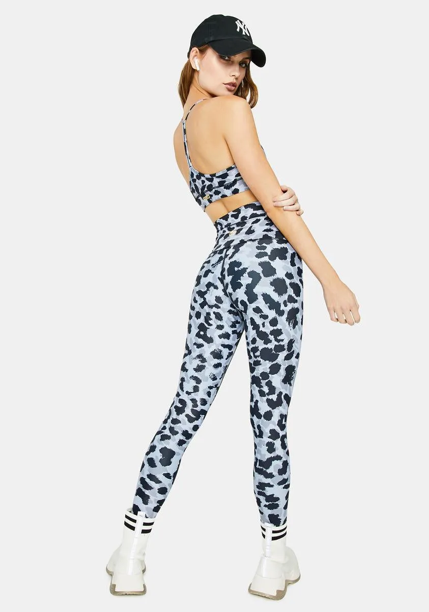 Animal Print High Waisted Pants