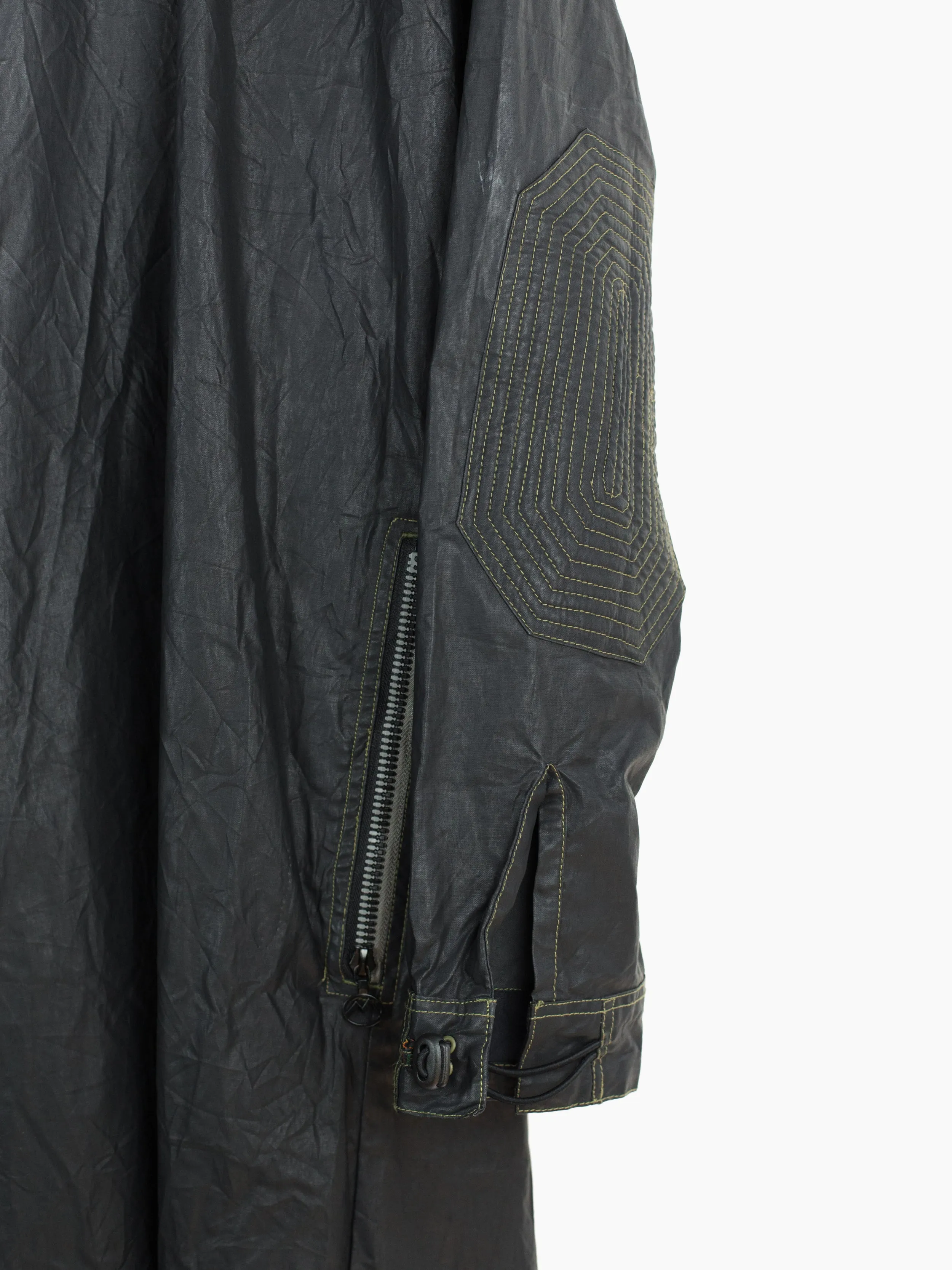 AW99 Maharishi Oiled Showerproof QiPao Coat