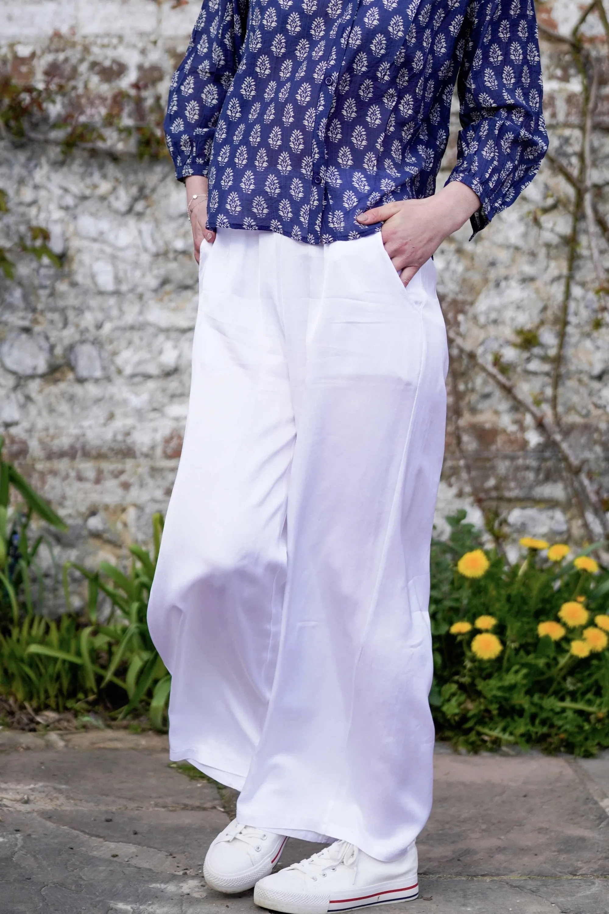 Satin Silk Bali Trousers