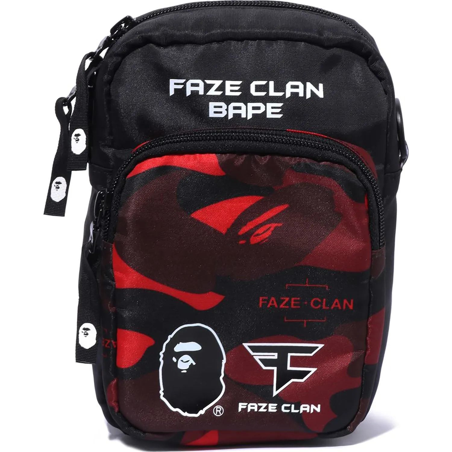 BAPE x FaZe Clan gadget pouch for men