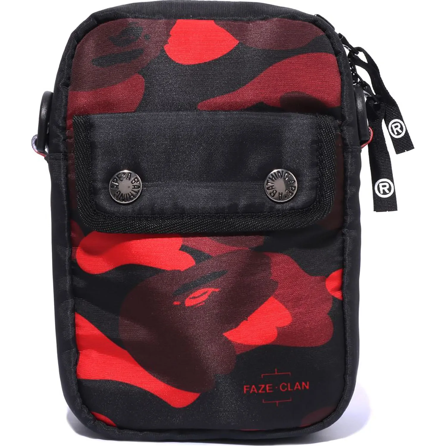 BAPE x FaZe Clan gadget pouch for men