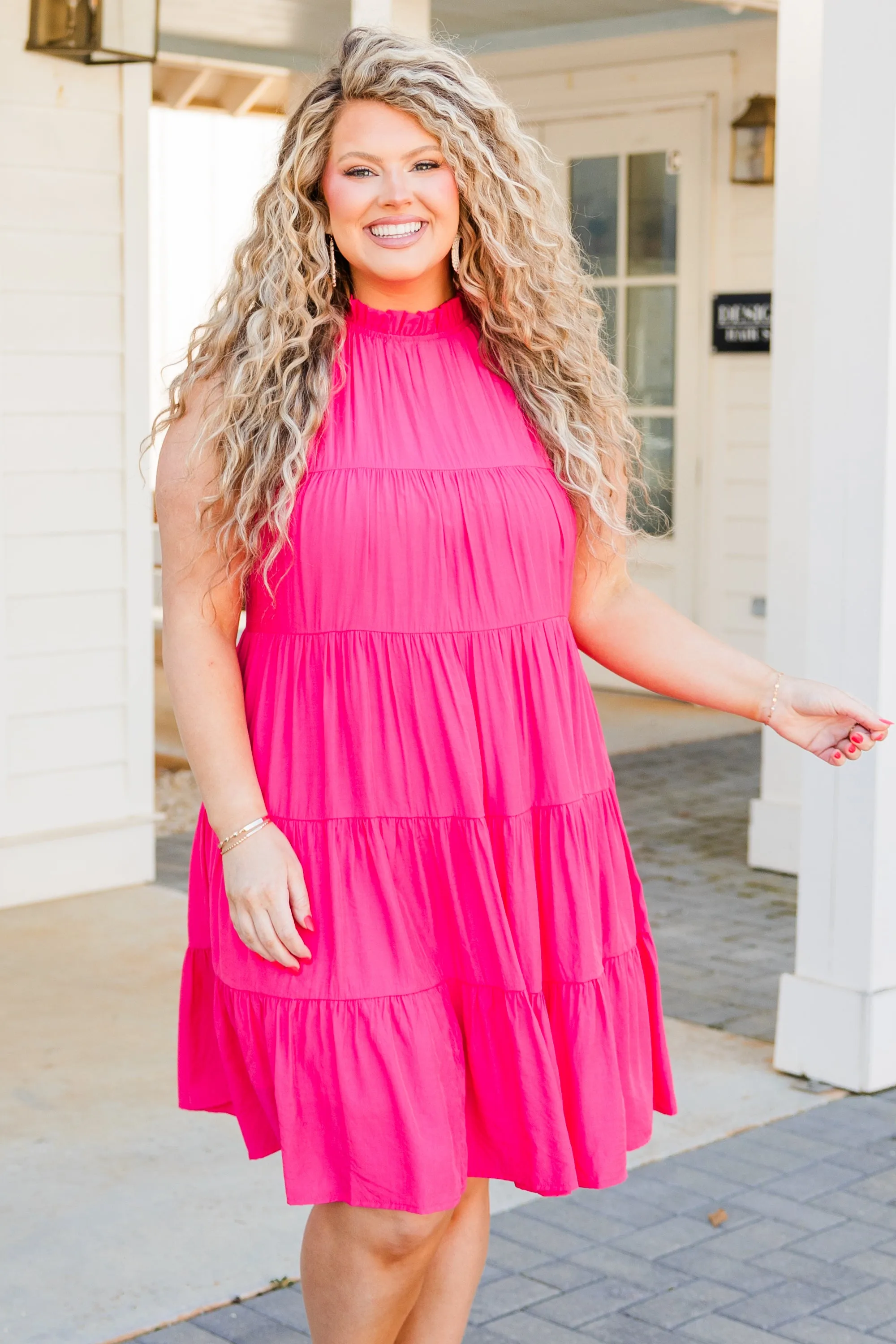 Hot Pink Dress for Beautiful Days