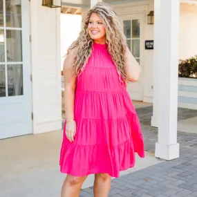 Hot Pink Dress for Beautiful Days