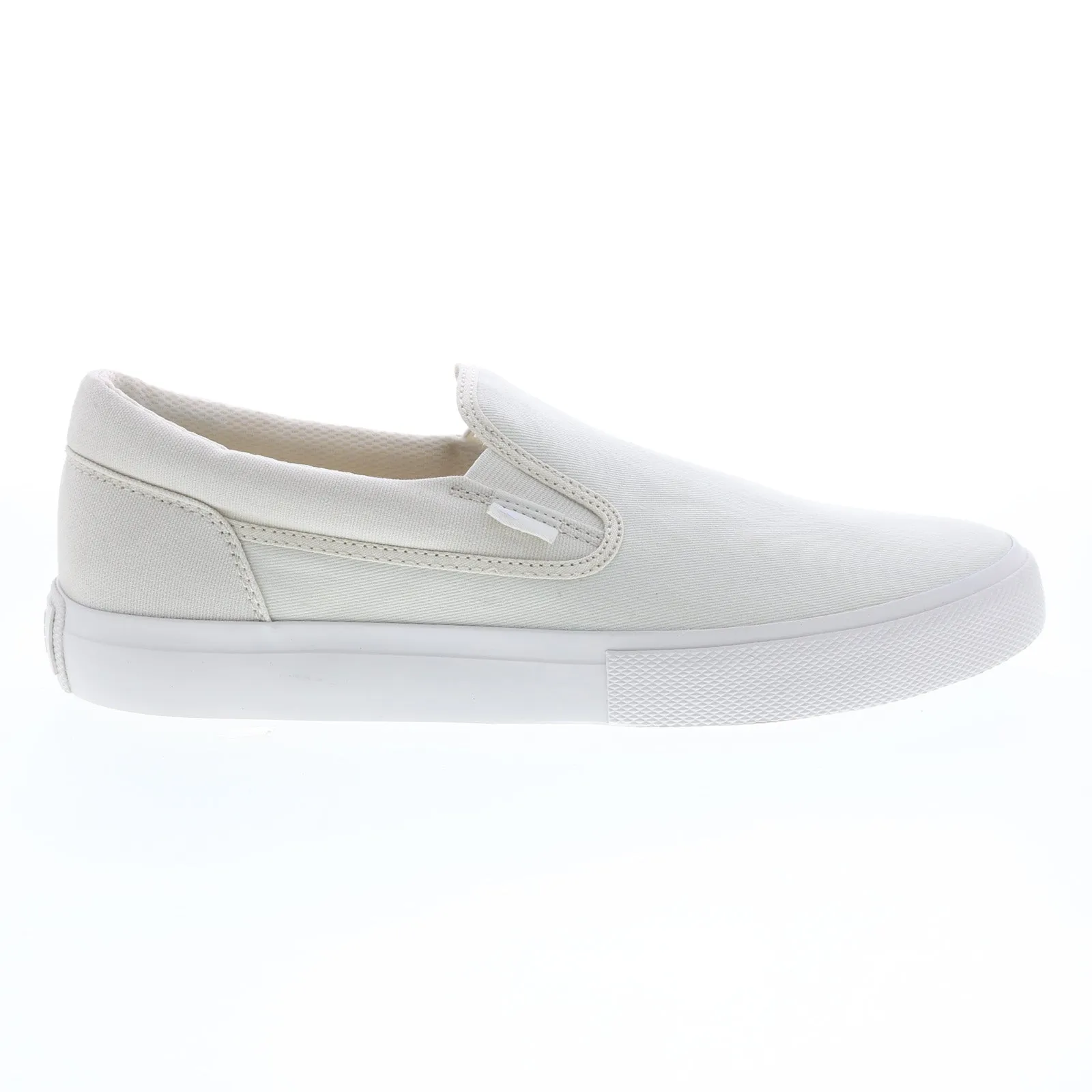 Beige Canvas Skate Sneakers for Men - DC Slip On TXSE