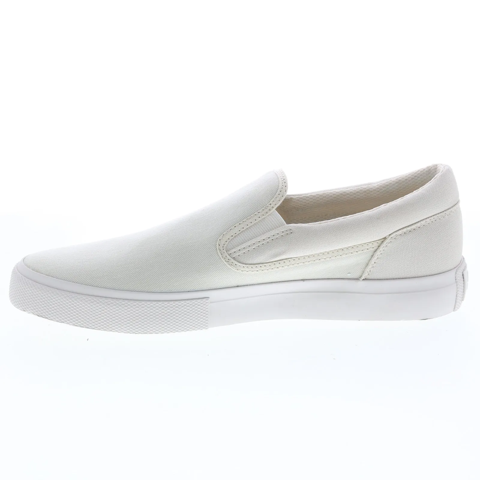 Beige Canvas Skate Sneakers for Men - DC Slip On TXSE