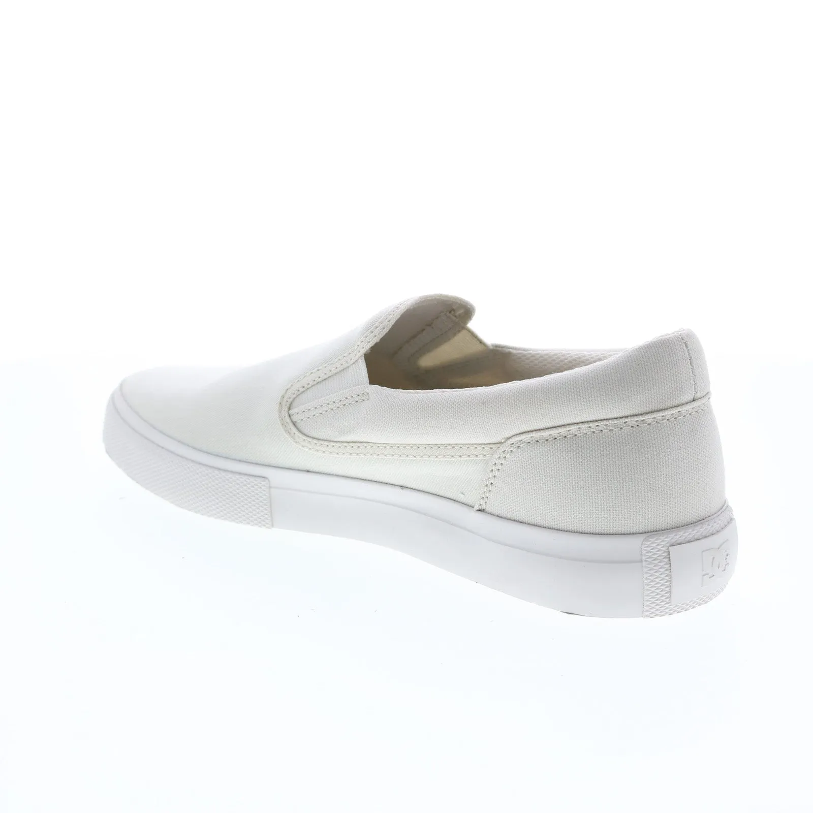 Beige Canvas Skate Sneakers for Men - DC Slip On TXSE