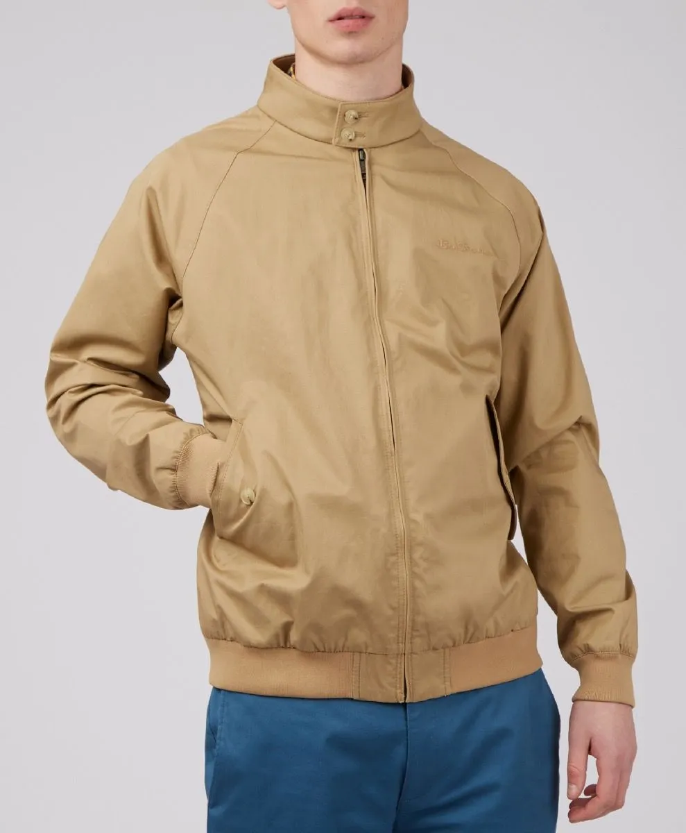 Ben Sherman Sand Signature Casual Harrington Jacket