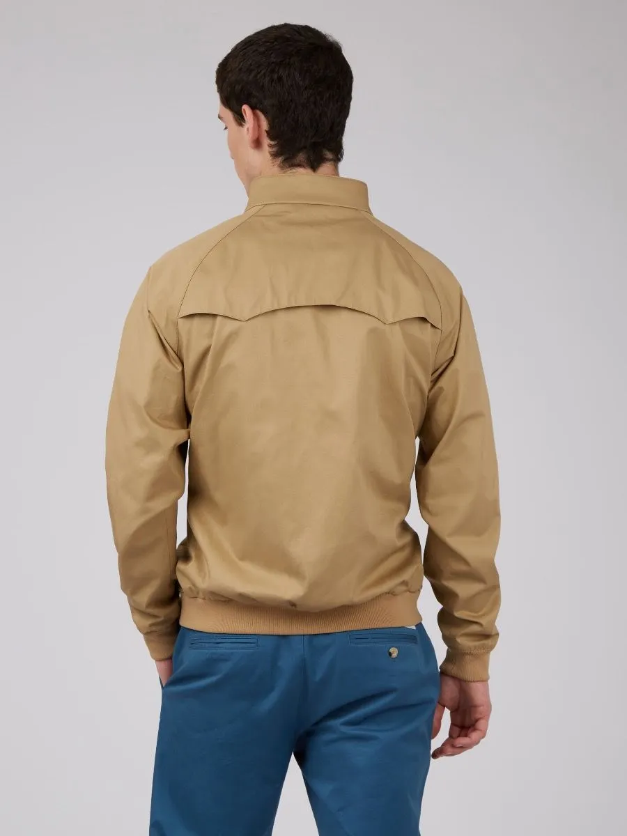 Ben Sherman Sand Signature Casual Harrington Jacket