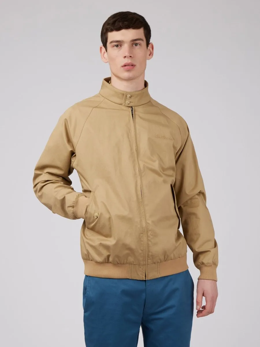 Ben Sherman Sand Signature Casual Harrington Jacket