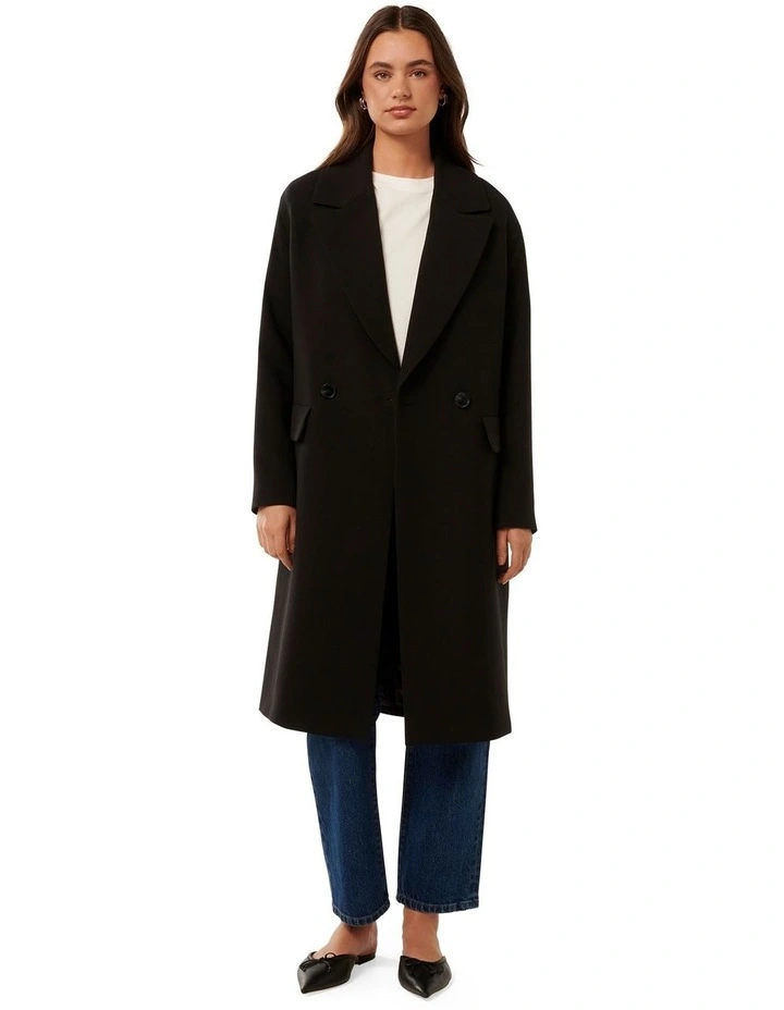 Black Anne Car Coat