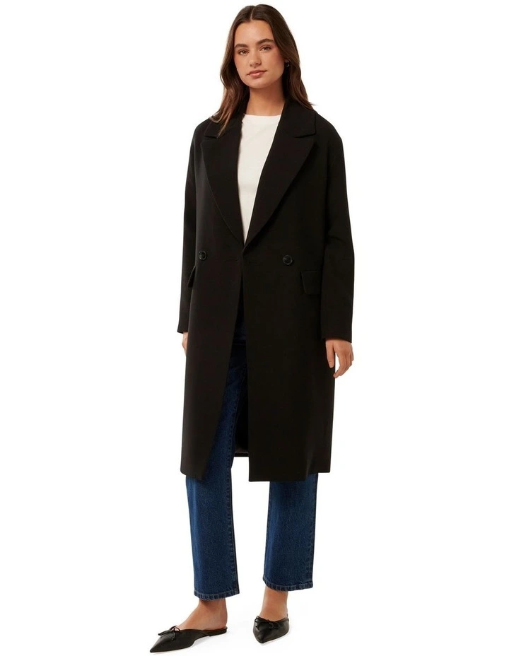 Black Anne Car Coat