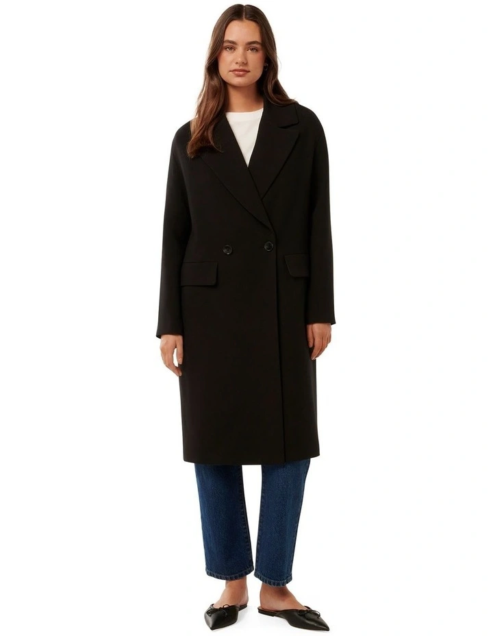 Black Anne Car Coat