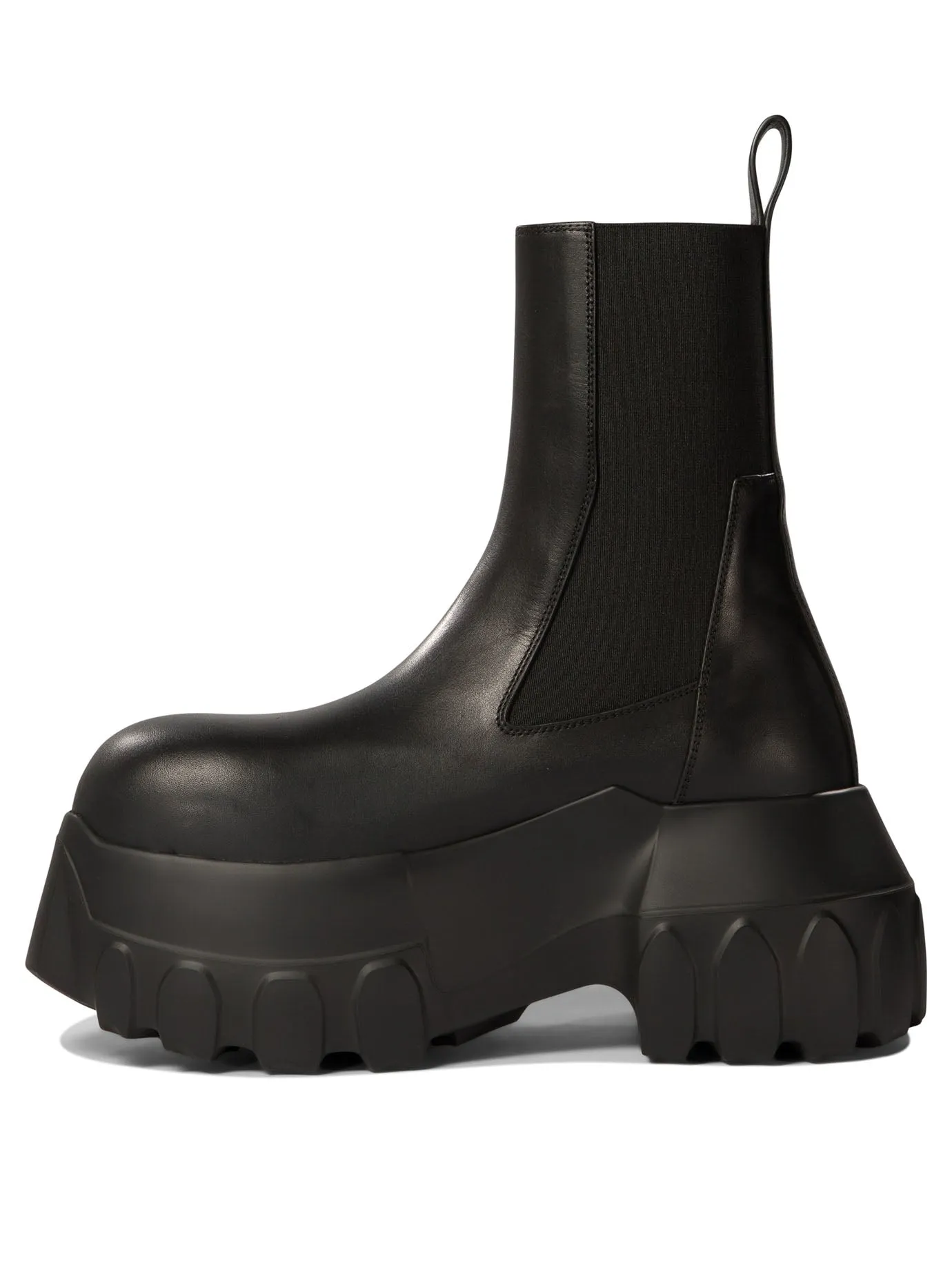 Black Beatle Mega Tractor Ankle Boots