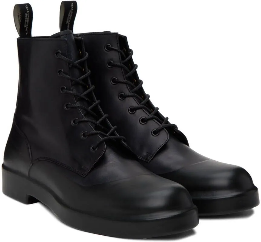 Black TAKAHIROMIYASHITA TheSoloist K.O Boots