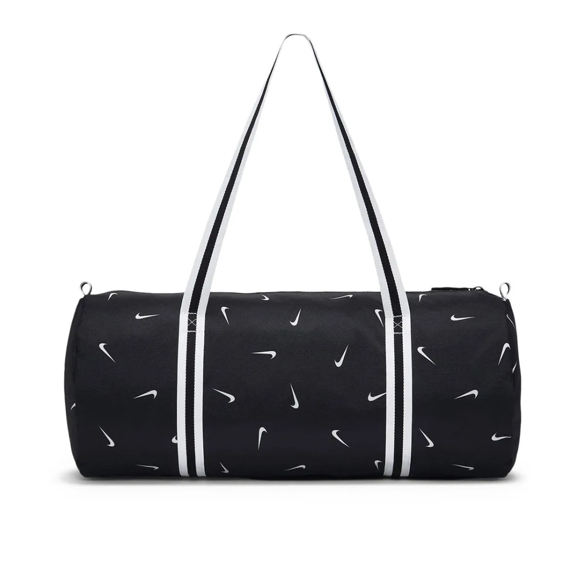 Black White Nike Heritage Duffle Bag