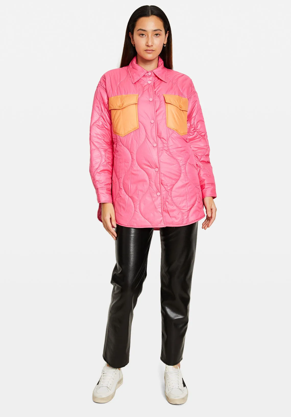 Orange Pink Buckley Jacket