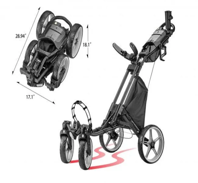 CaddyCruiser ONE Tour - Golf Caddy Cart