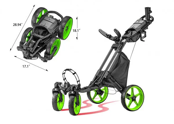 CaddyCruiser ONE Tour - Golf Caddy Cart