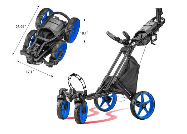 CaddyCruiser ONE Tour - Golf Caddy Cart