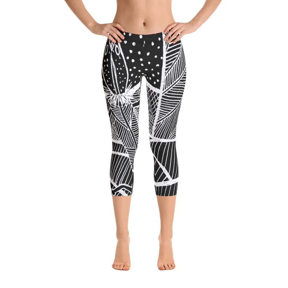 Stylish Capri Leggings inspired by Barton Springs Salamander