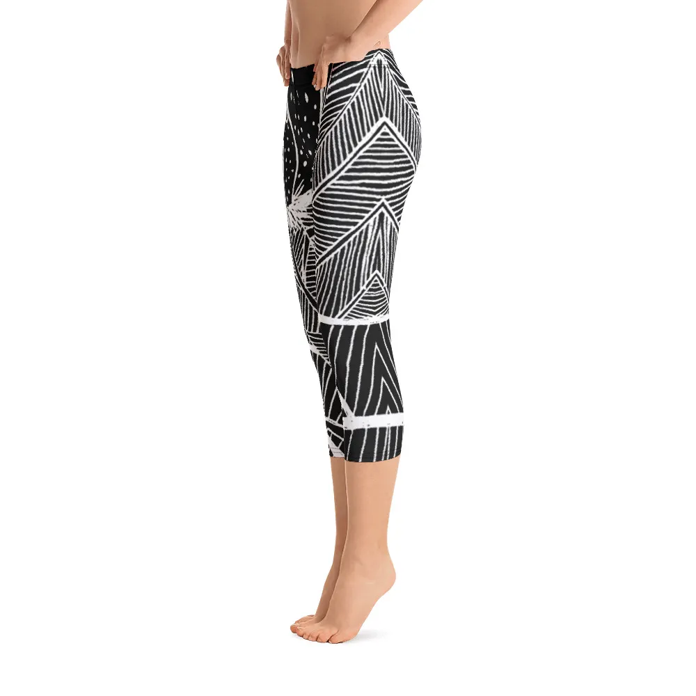 Stylish Capri Leggings inspired by Barton Springs Salamander