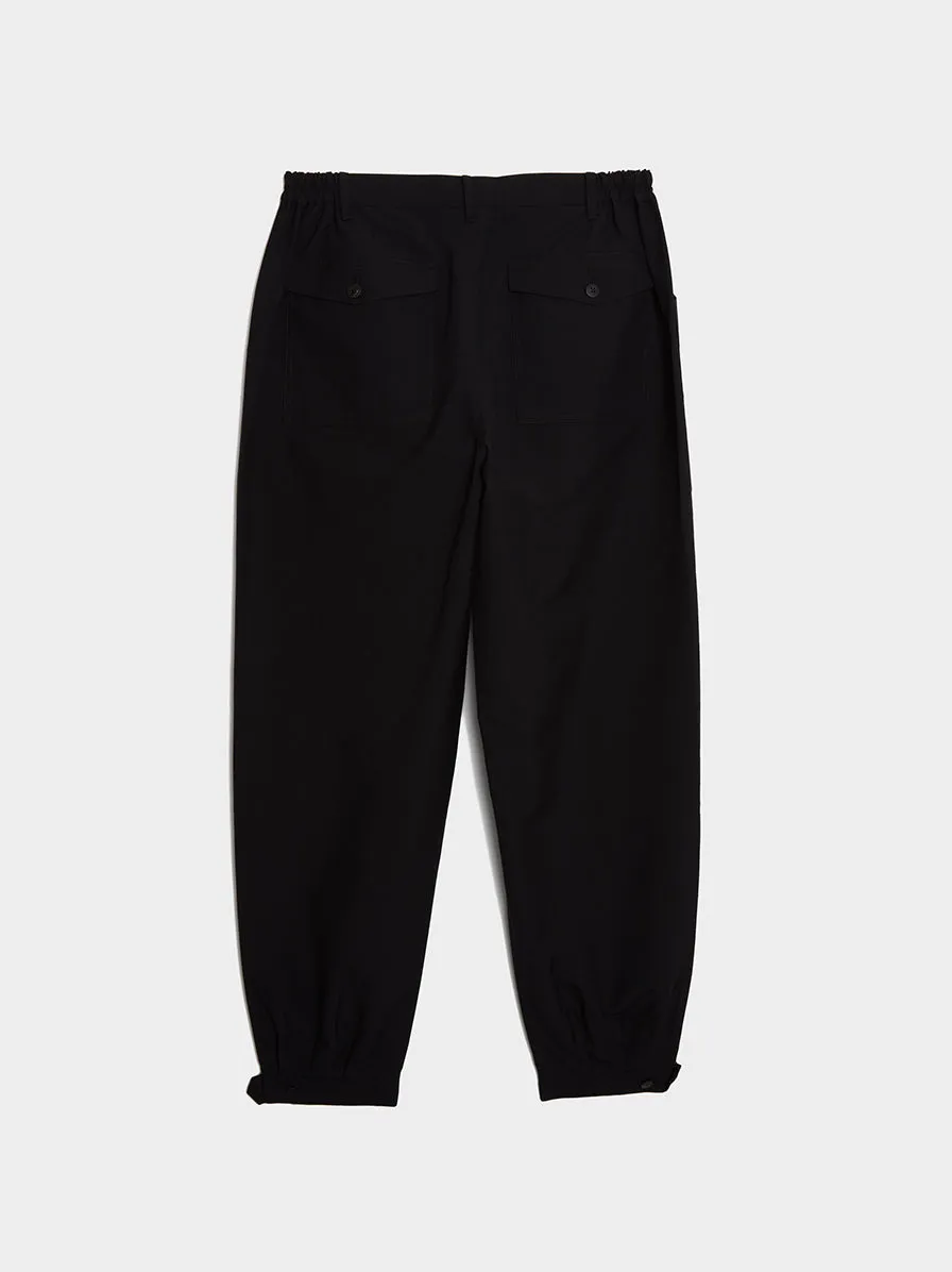 Carroll Pant WL, Black - Carroll Black Wide-Leg Pants