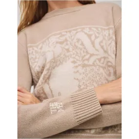 Cashmere Dragon Tapestry Crewneck