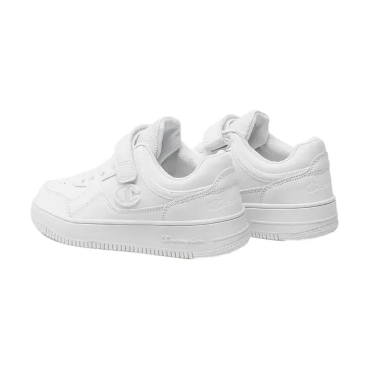 Champion Kids White Low-Top Sneakers Rebound S32406