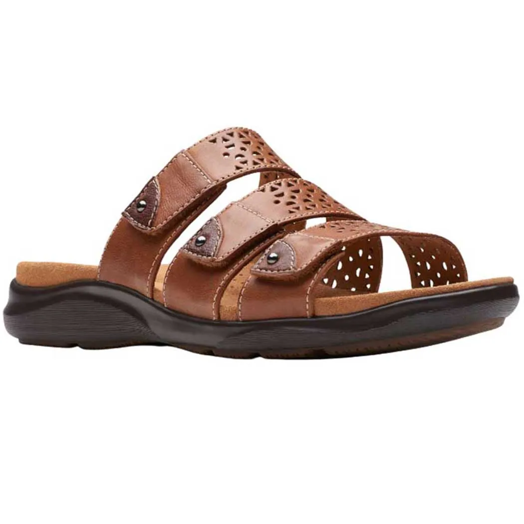 Tan Clarks Kitly Walk Sandals (Women's)