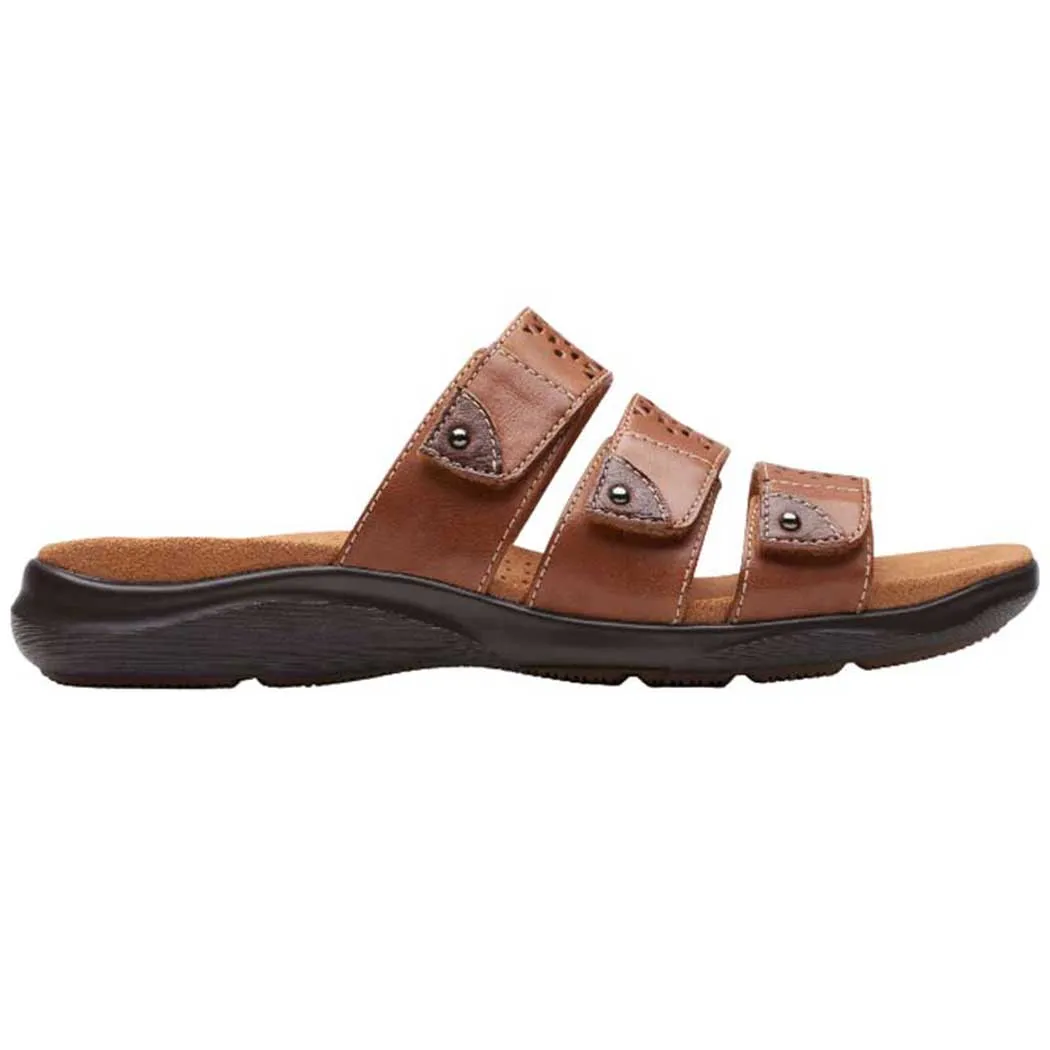 Tan Clarks Kitly Walk Sandals (Women's)