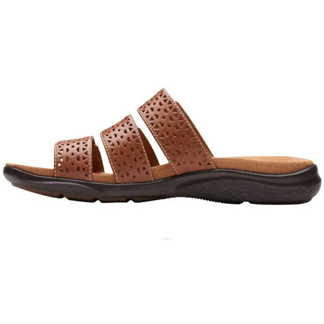 Tan Clarks Kitly Walk Sandals (Women's)