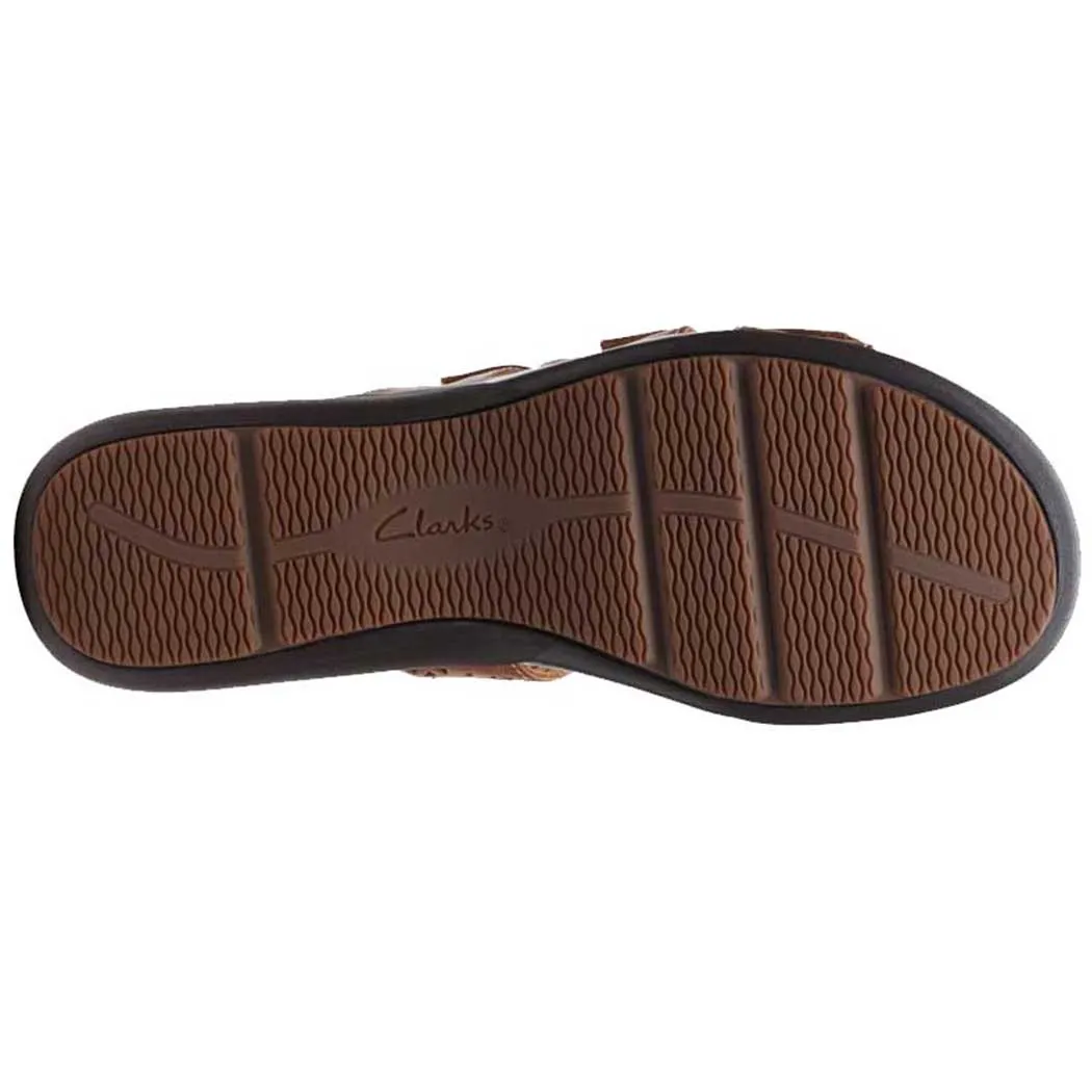 Tan Clarks Kitly Walk Sandals (Women's)