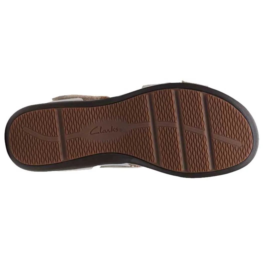 White Clarks Kitly Way Sandals (Women's)