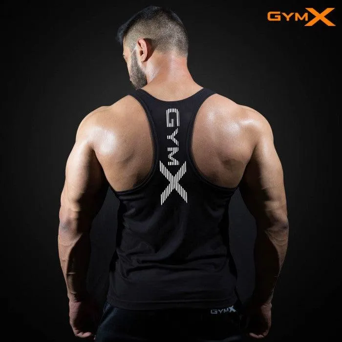 Black Stringer Tank Top - Discount